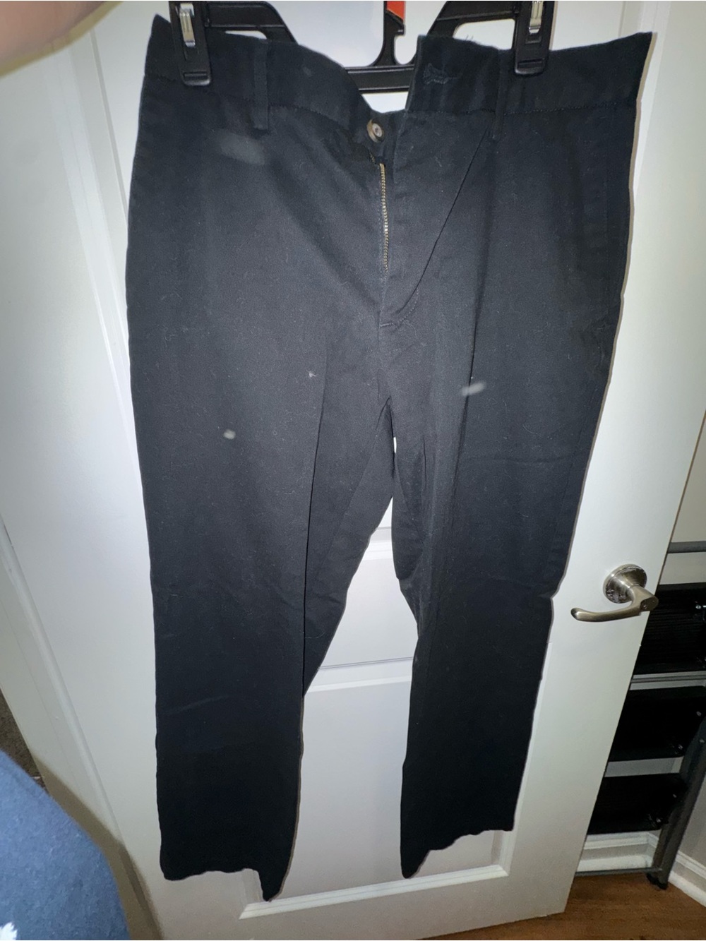 Amazon Essentials Men's Black Chinos - Straight Leg